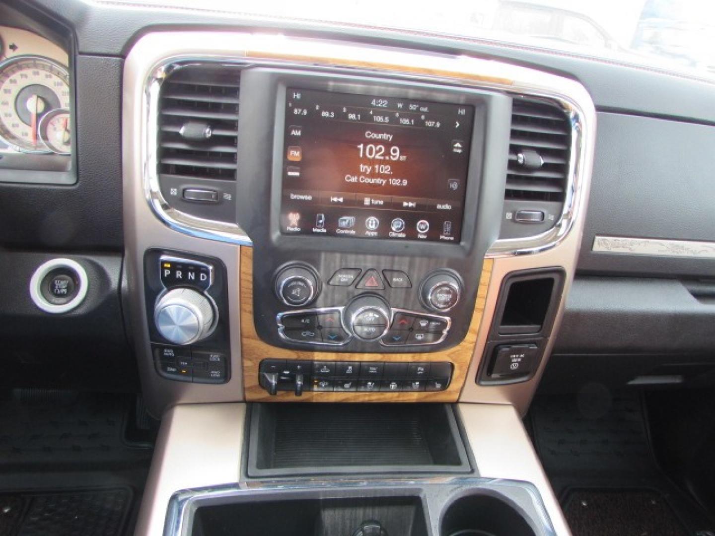 2013 Western Brown /Cattle Tan Leather RAM 1500 Laramie Longhorn (1C6RR7PT9DS) with an 5.7 Hemi V8 engine engine, 8 speed automatic transmission, located at 4562 State Avenue, Billings, MT, 59101, (406) 896-9833, 45.769516, -108.526772 - 2013 RAM 1500 Laramie Longhorn Edition Crew Cab SWB 4WD - Extremely clean! 5.7L V8 OHV 16V Engine - 8 speed automatic transmission - 4WD - 163,381 miles - local trade in - extremely clean Longhorn Edition - climate control - air conditioning - tilt wheel - cruise control - Alpine touchscreen audio - Photo#18